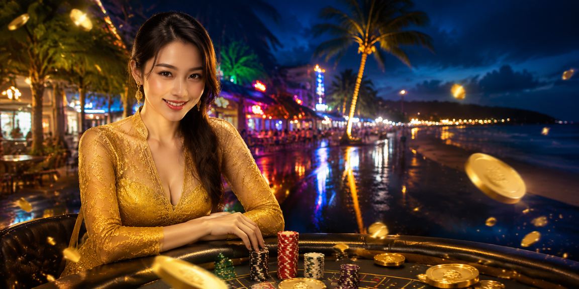 Pemain rolet menikmati permainan kasino dalam talian di Langkawi